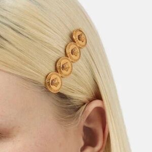 Versace Medusa Tribute hair clip